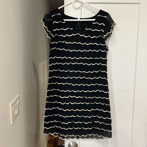 Vintage Betsey Johnson scallop mini dress size 12ish
